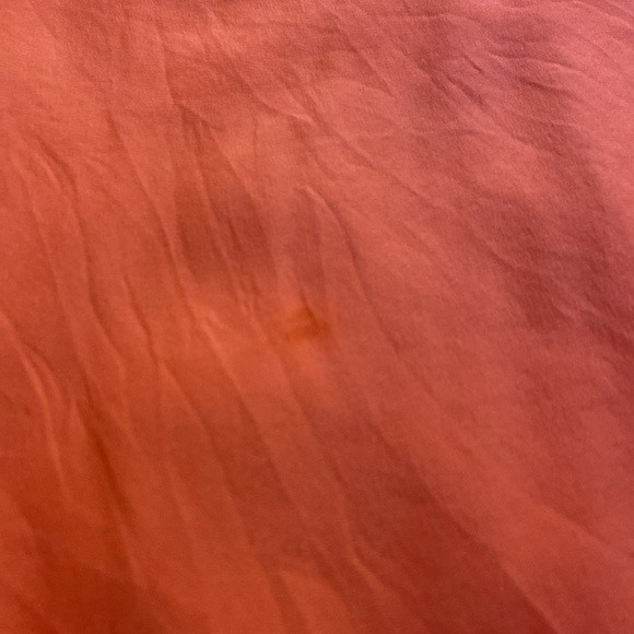 J.Crew Scotch & soda silk orange button down blouse size xs - Picture 11 of 13